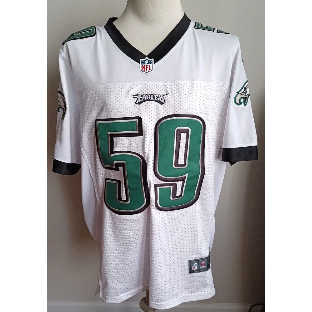 DeMeco Ryans Philadelphia Eagles Nike NFL Jersey NFL Players WHT Men's Size 40/M